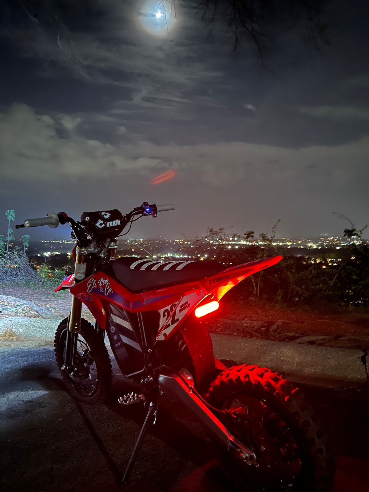 Mount the taillight